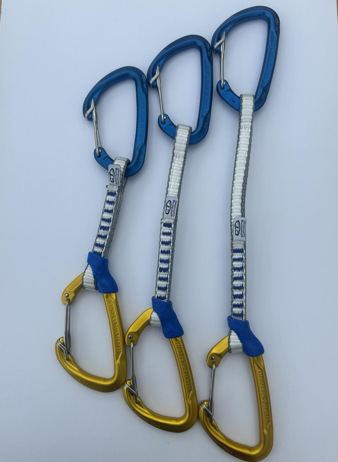 Climbing Technology Berry DY Quickdraws set 3 12cm/17cm/22cm