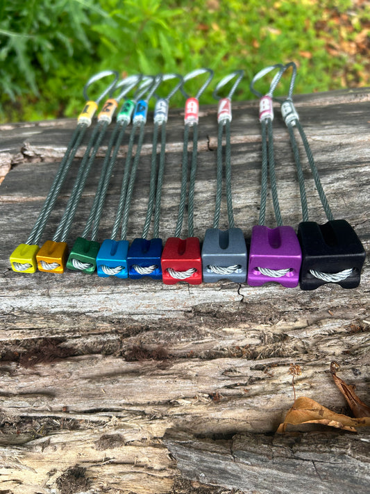 Kouba Alu Nuts Anodised Set 1-9