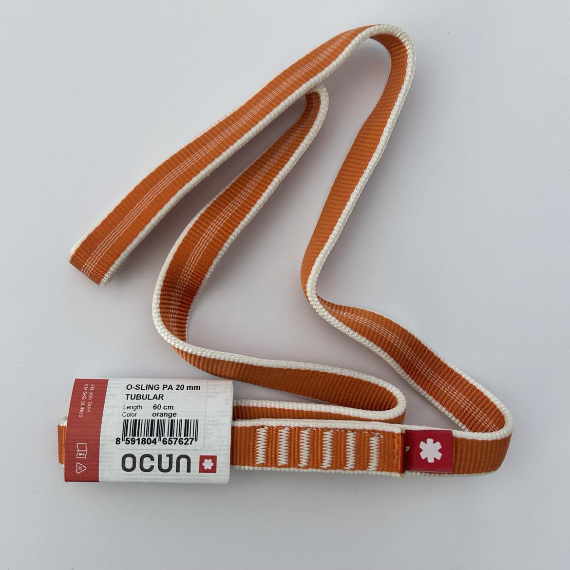 Ocun Polymide Tubular O Sling 20mm x 60cm Orange