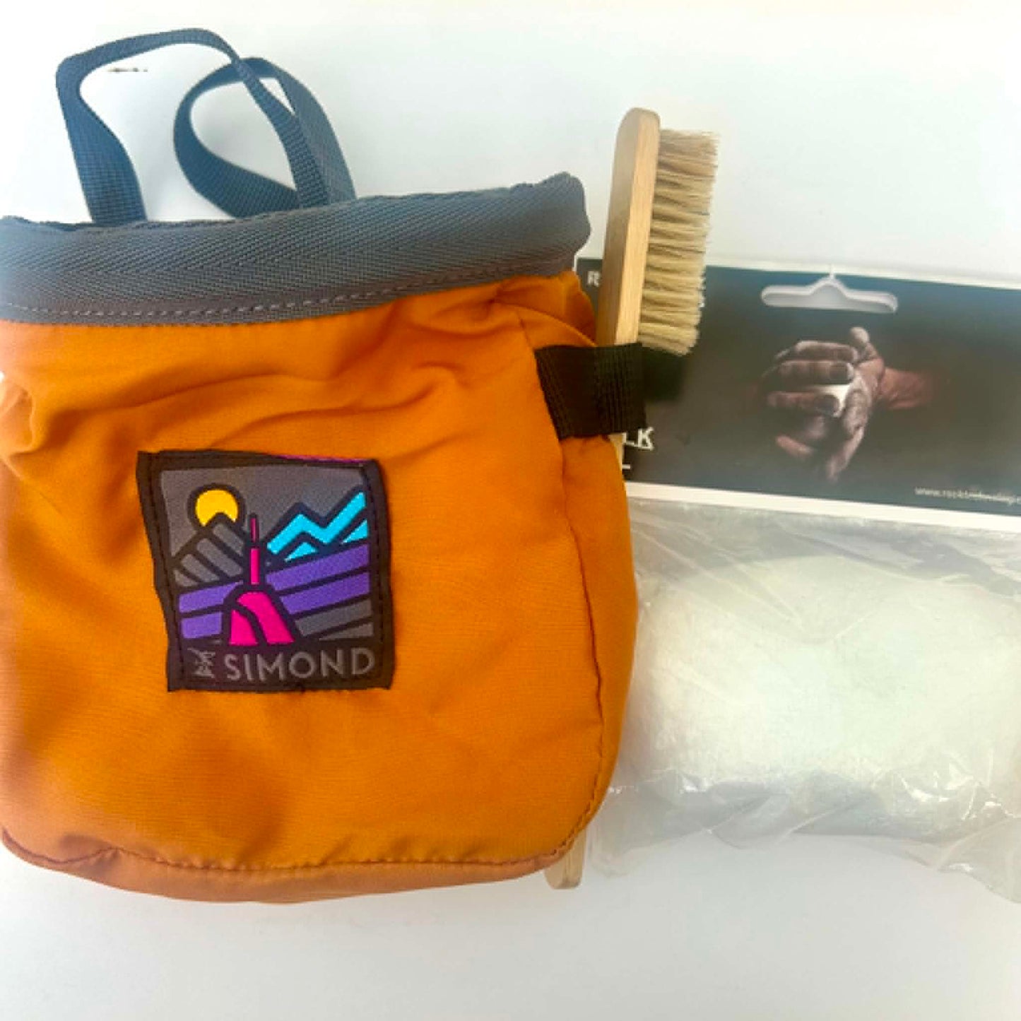 Simond Vertika Chalk Bag, Brush and Chalk Ball