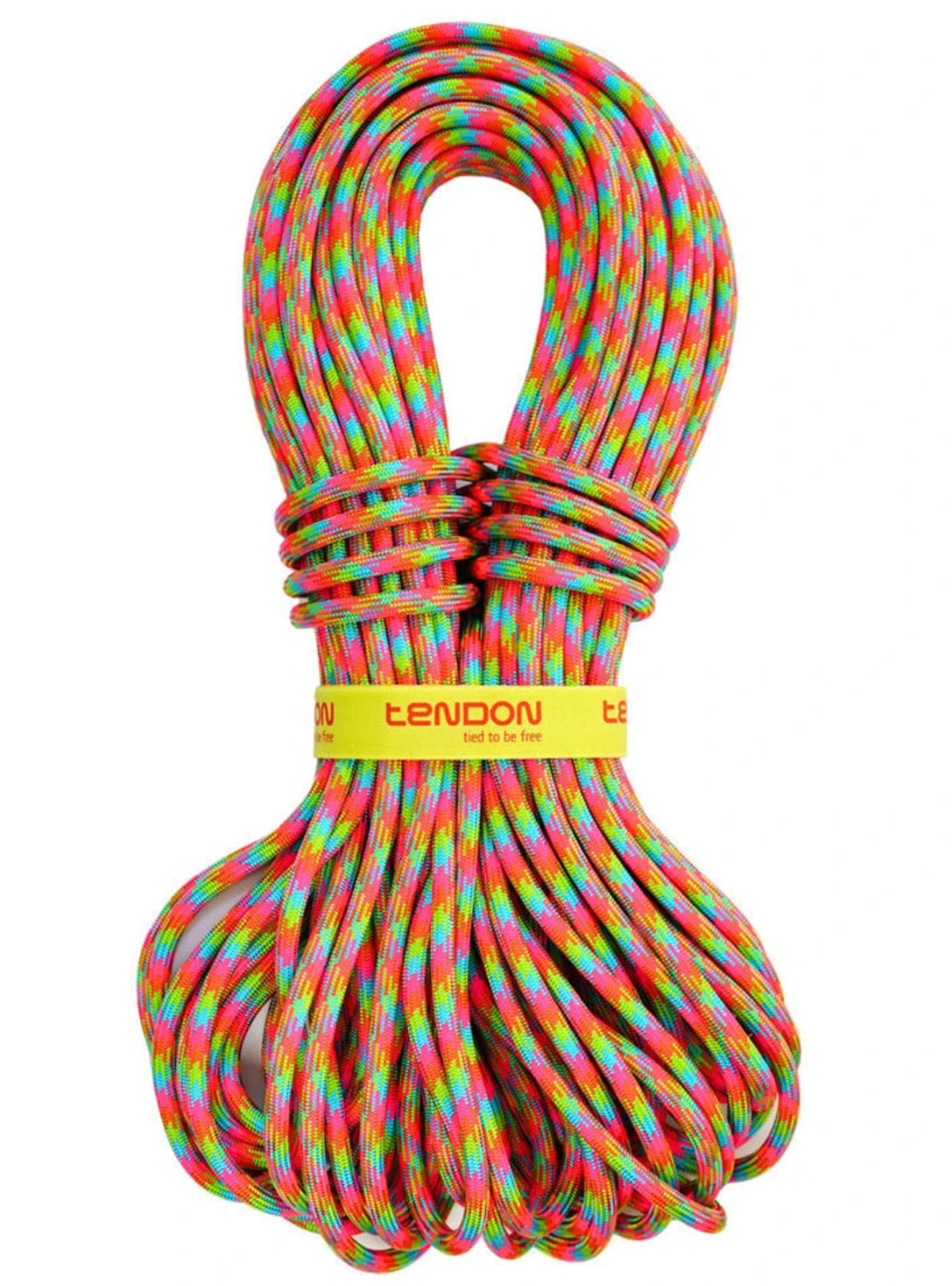 Tendon 9.2mm Climbing Rope Neon