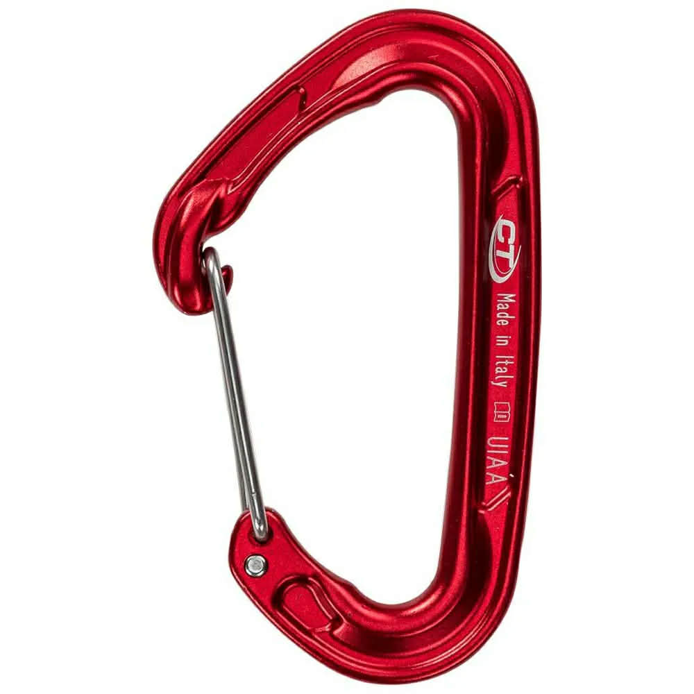Climbing Technology Flyweight Evo Wire Carabiner (Red)