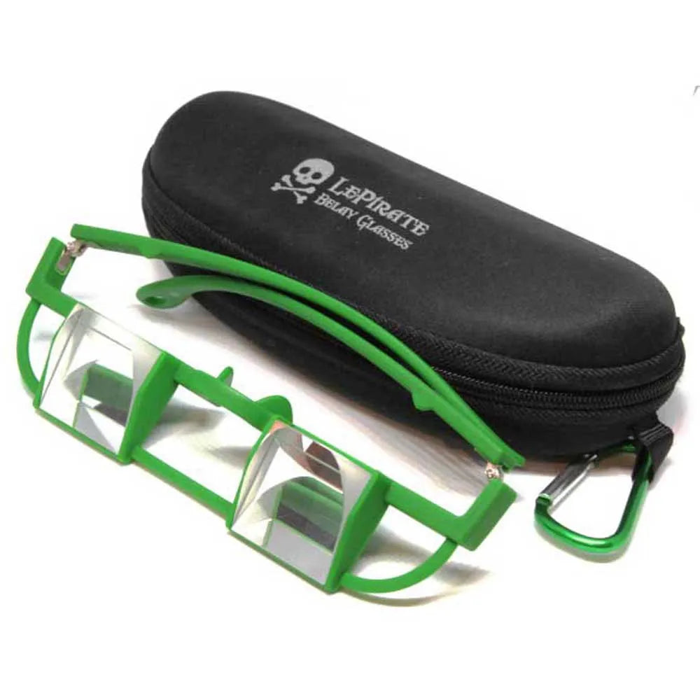 Le Pirate Climbing Belay Glasses Green