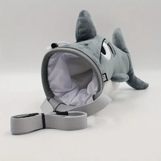 Climb Wild Grey Shark Chalk Bag