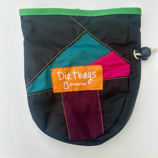 Dirt Bags Upcycled Fabric Chalk Bag