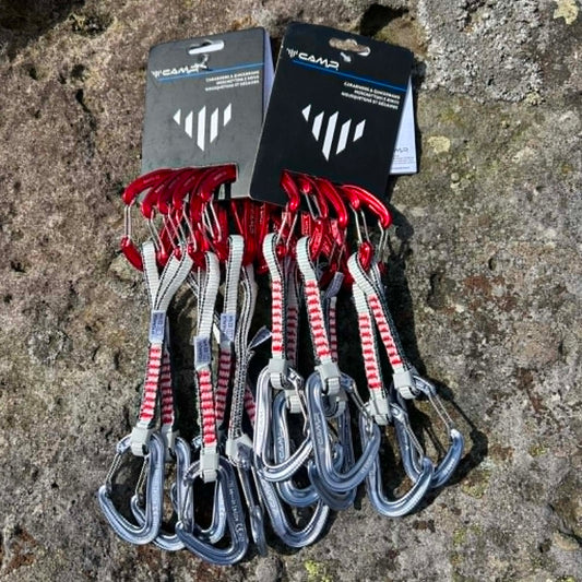 Camp Nano 22 Express 12 and 18cm Quickdraw packs