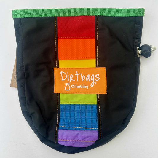 Dirt Bags Upcycled Fabric Chalk Bag