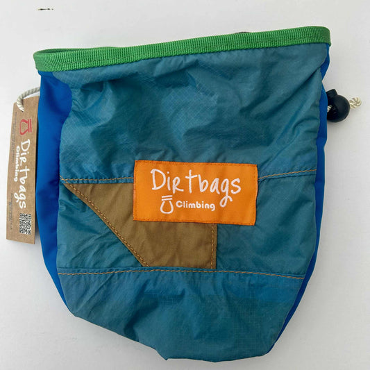 Dirt Bags Upcycled Fabric Chalk Bag