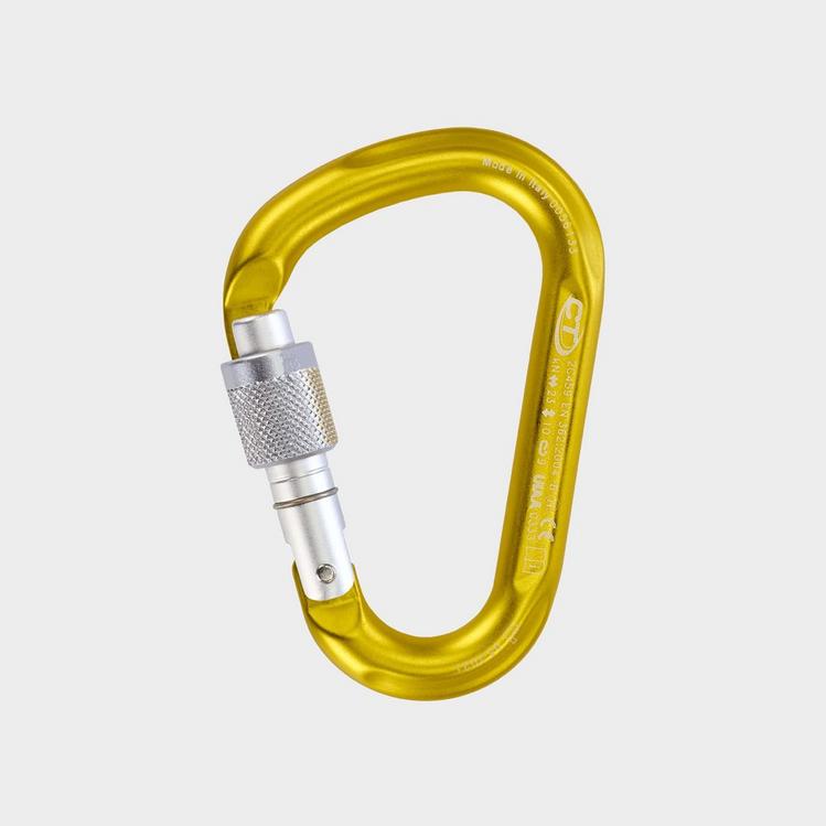 Climbing Technology Be-Up Belay Device and Snappy SG  Screwgate Carabiner